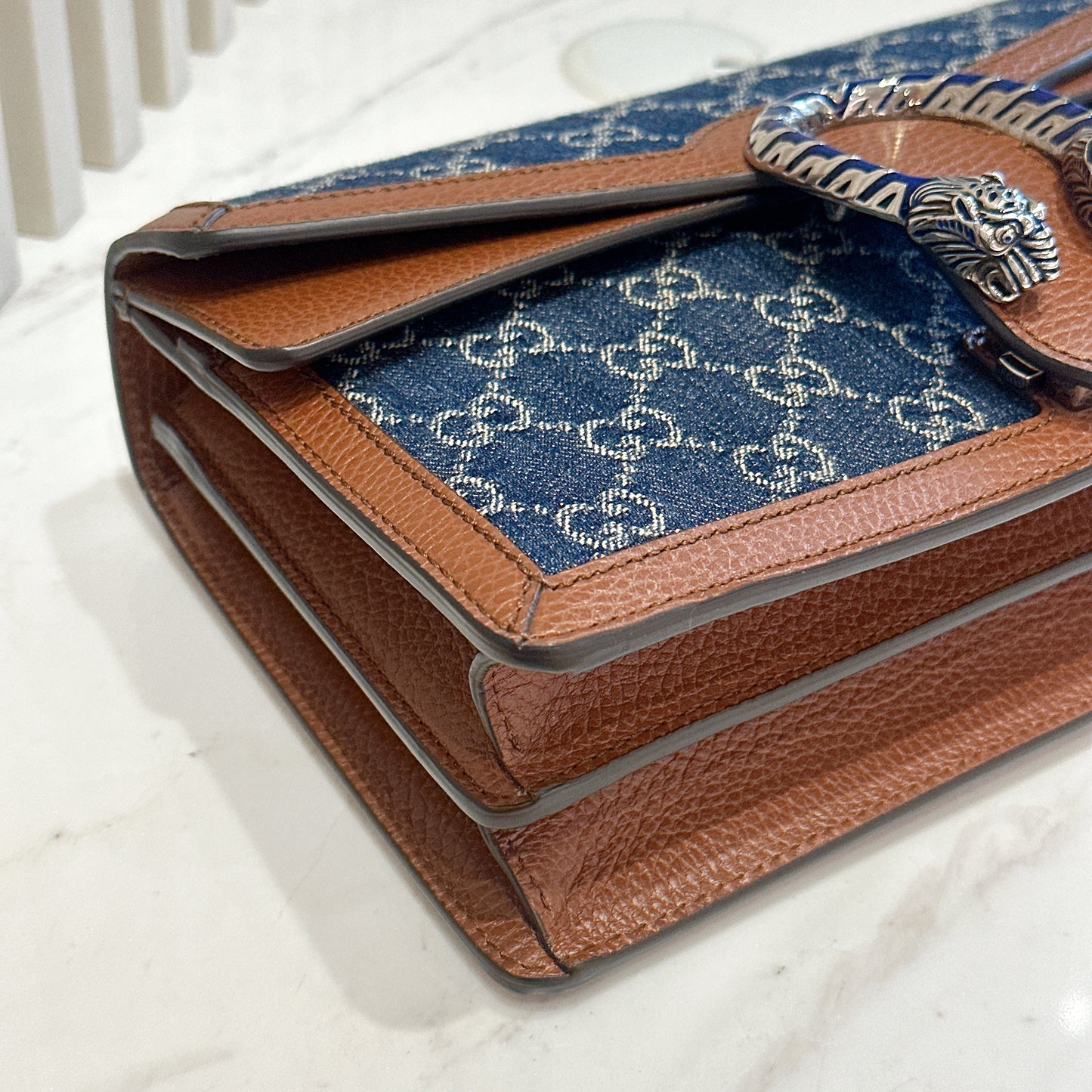 Gucci Dionysus Medium in Blue Denim