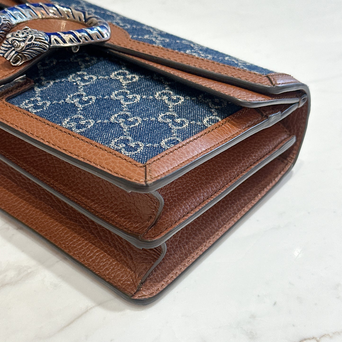 Gucci Dionysus Medium in Blue Denim