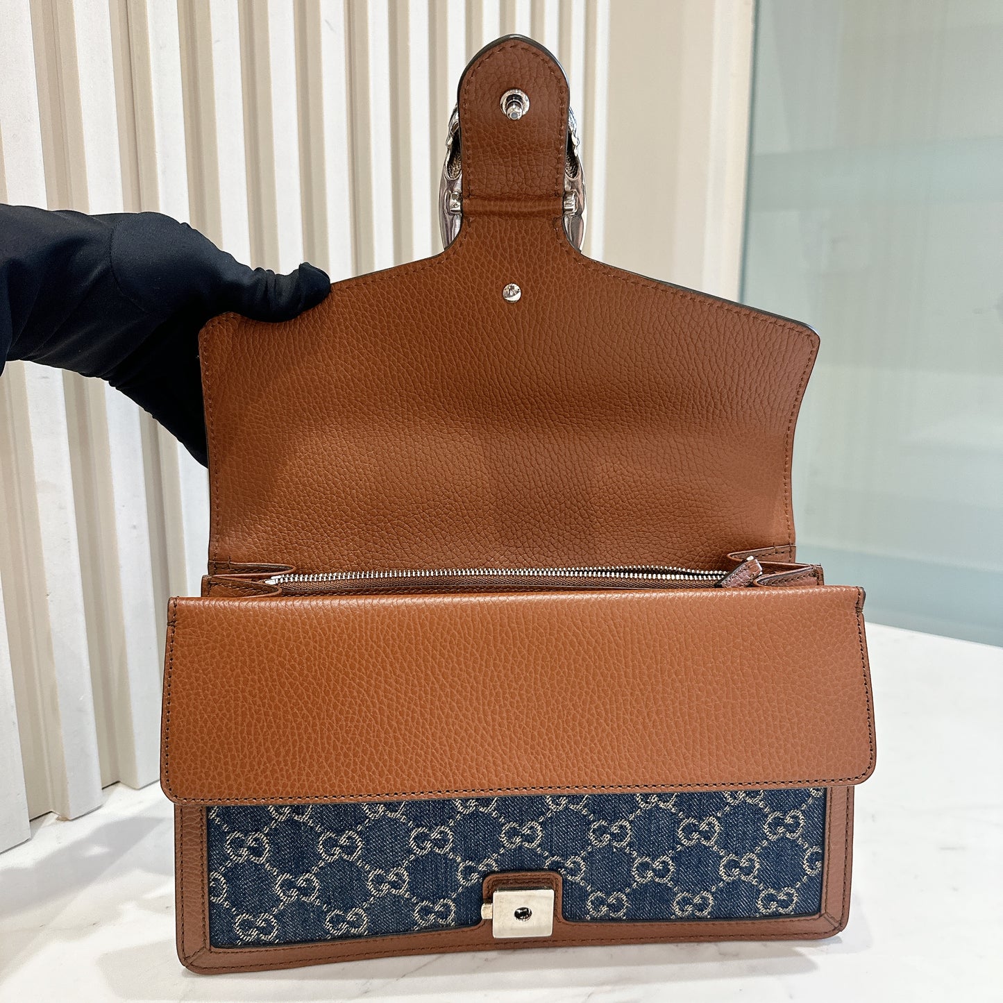 Gucci Dionysus Medium in Blue Denim
