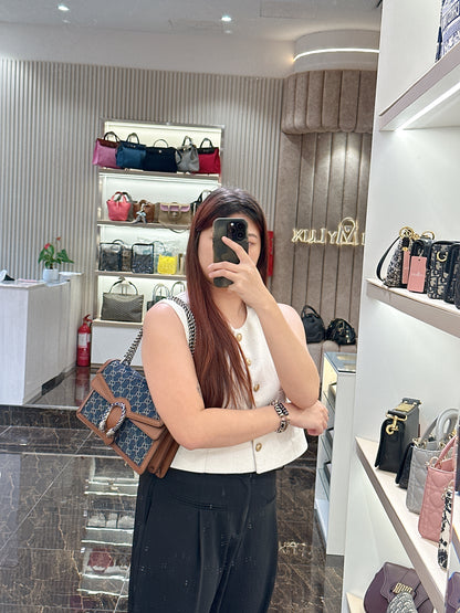 Gucci Dionysus Medium in Blue Denim