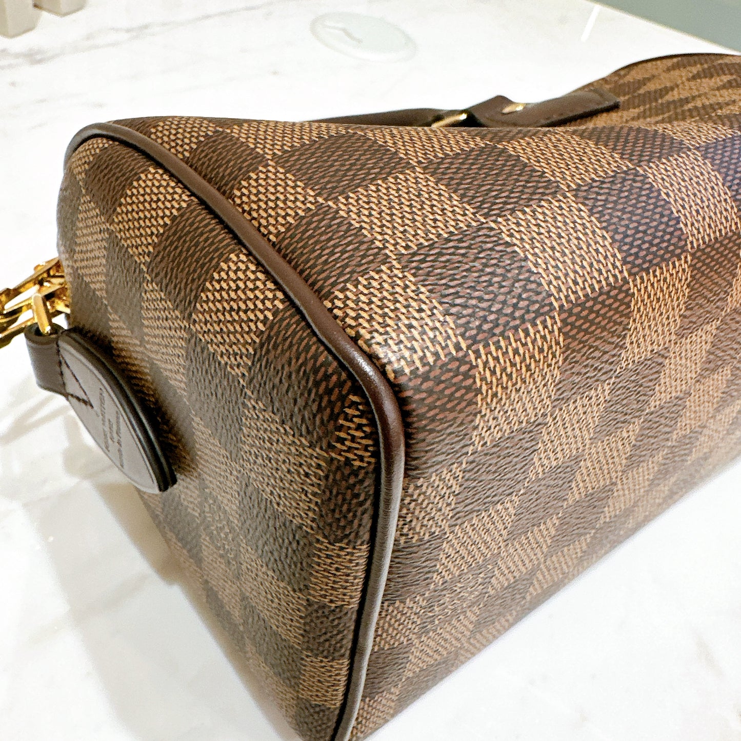 LV Damier Ebene Speedy 20 Bandouliere
