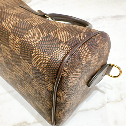 LV Damier Ebene Speedy 20 Bandouliere