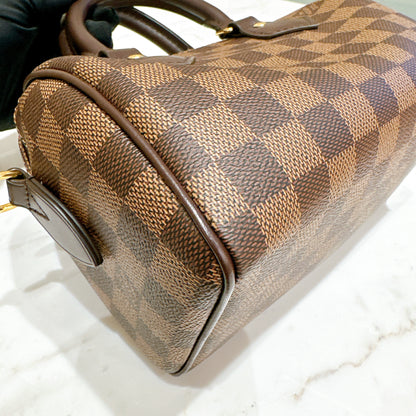 LV Damier Ebene Speedy 20 Bandouliere
