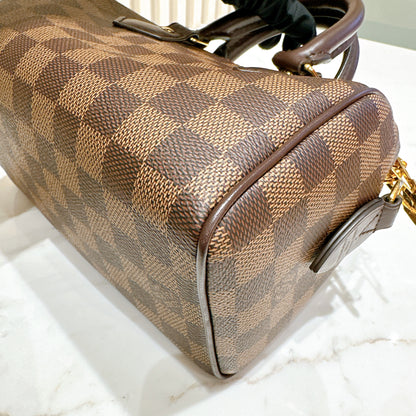 LV Damier Ebene Speedy 20 Bandouliere