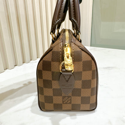 LV Damier Ebene Speedy 20 Bandouliere