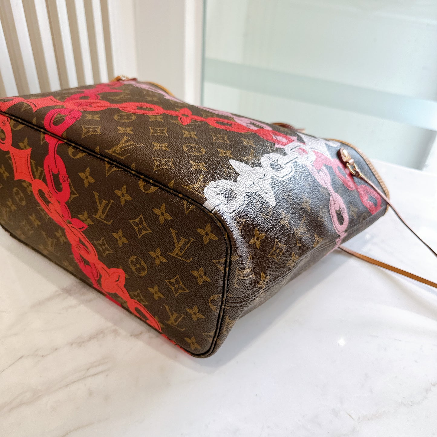 LV Monogram Bay Neverfull MM