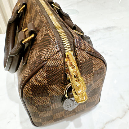 LV Damier Ebene Speedy 20 Bandouliere