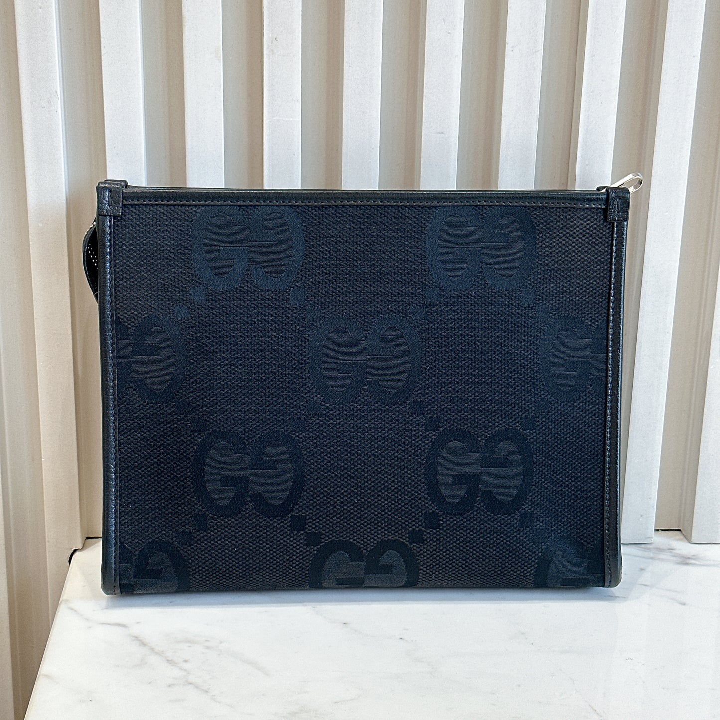 Gucci Monogram GG Jumbo Pouch