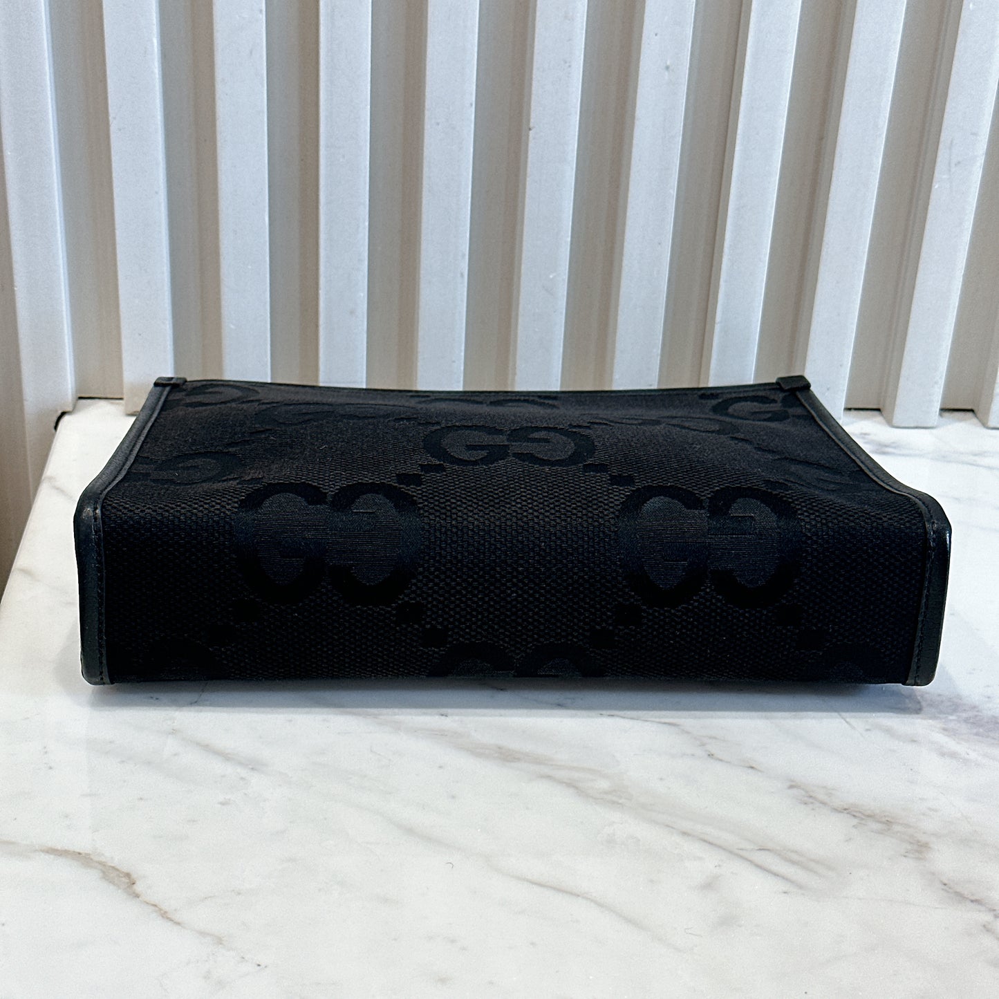 Gucci Monogram GG Jumbo Pouch