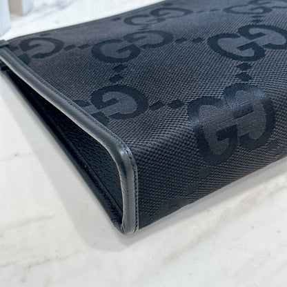 Gucci Monogram GG Jumbo Pouch