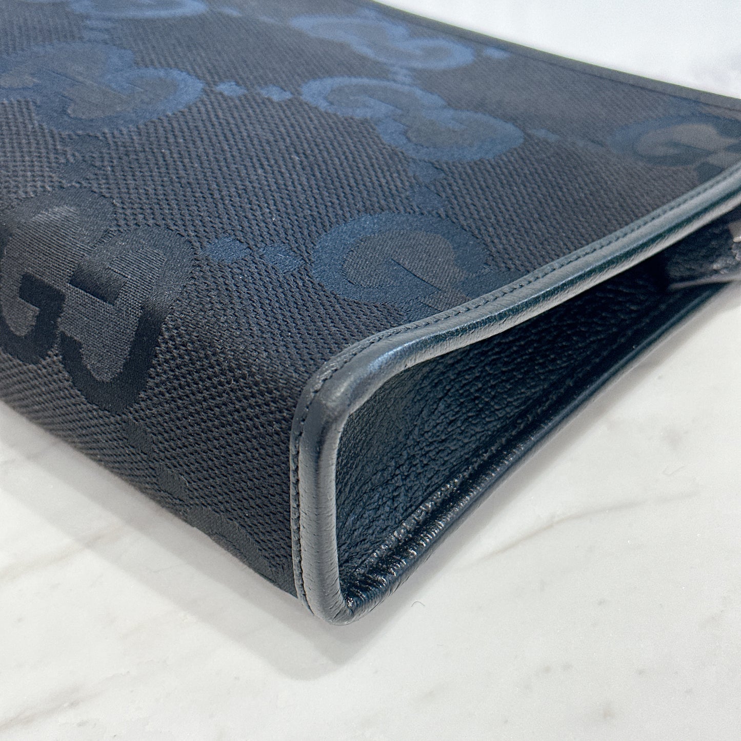 Gucci Monogram GG Jumbo Pouch