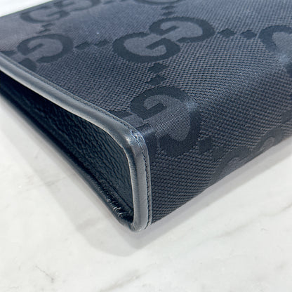 Gucci Monogram GG Jumbo Pouch