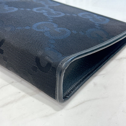 Gucci Monogram GG Jumbo Pouch