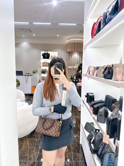 LV Damier Ebene Speedy 20 Bandouliere
