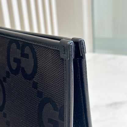 Gucci Monogram GG Jumbo Pouch