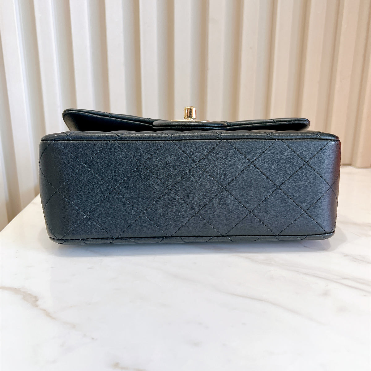 Chanel Classic Mini Rectangular Flap in Black LGHW