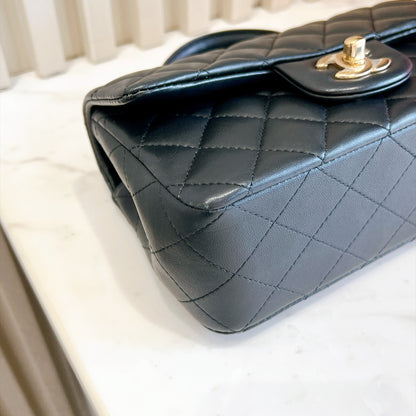 Chanel Classic Mini Rectangular Flap in Black LGHW