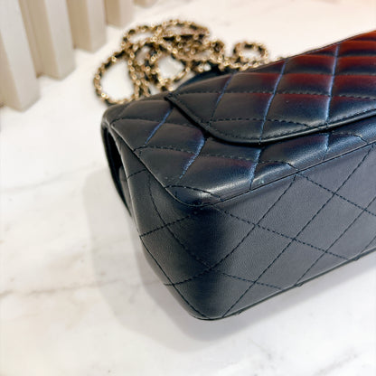 Chanel Classic Mini Rectangular Flap in Black LGHW