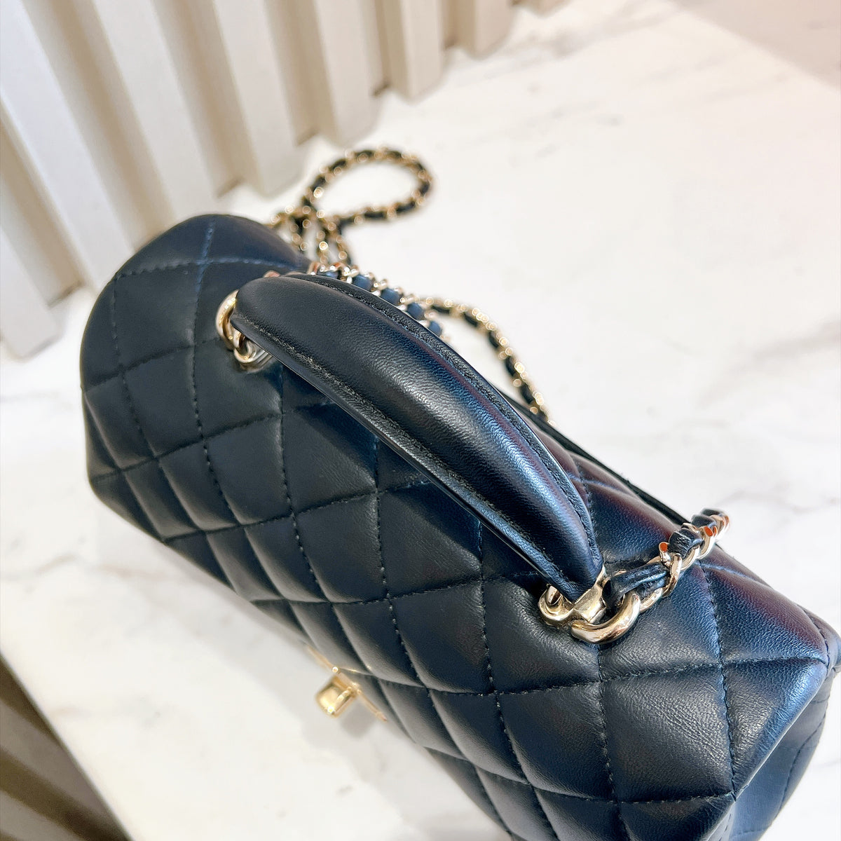 Chanel Classic Mini Rectangular Flap in Black LGHW