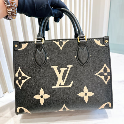 LV On The Go PM Bicolour