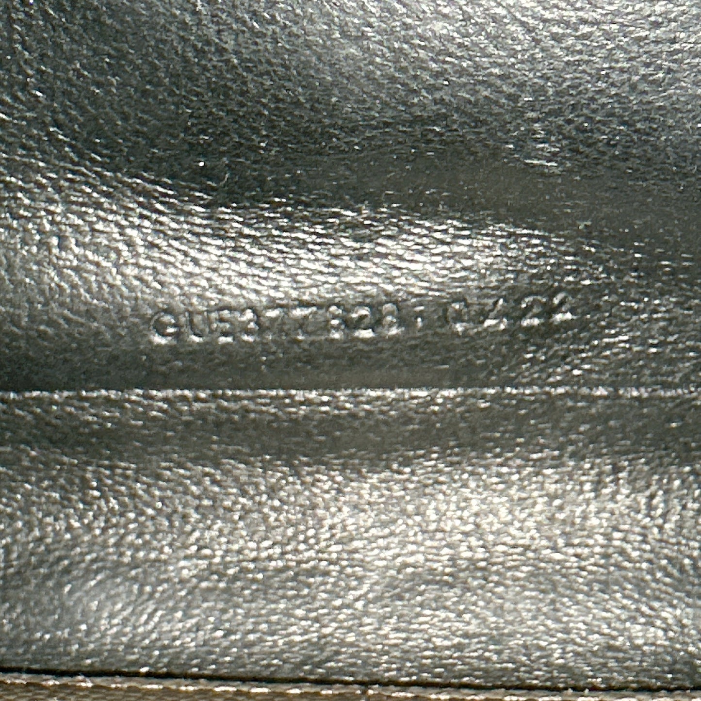 YSL Wallet On Chain in Grey
