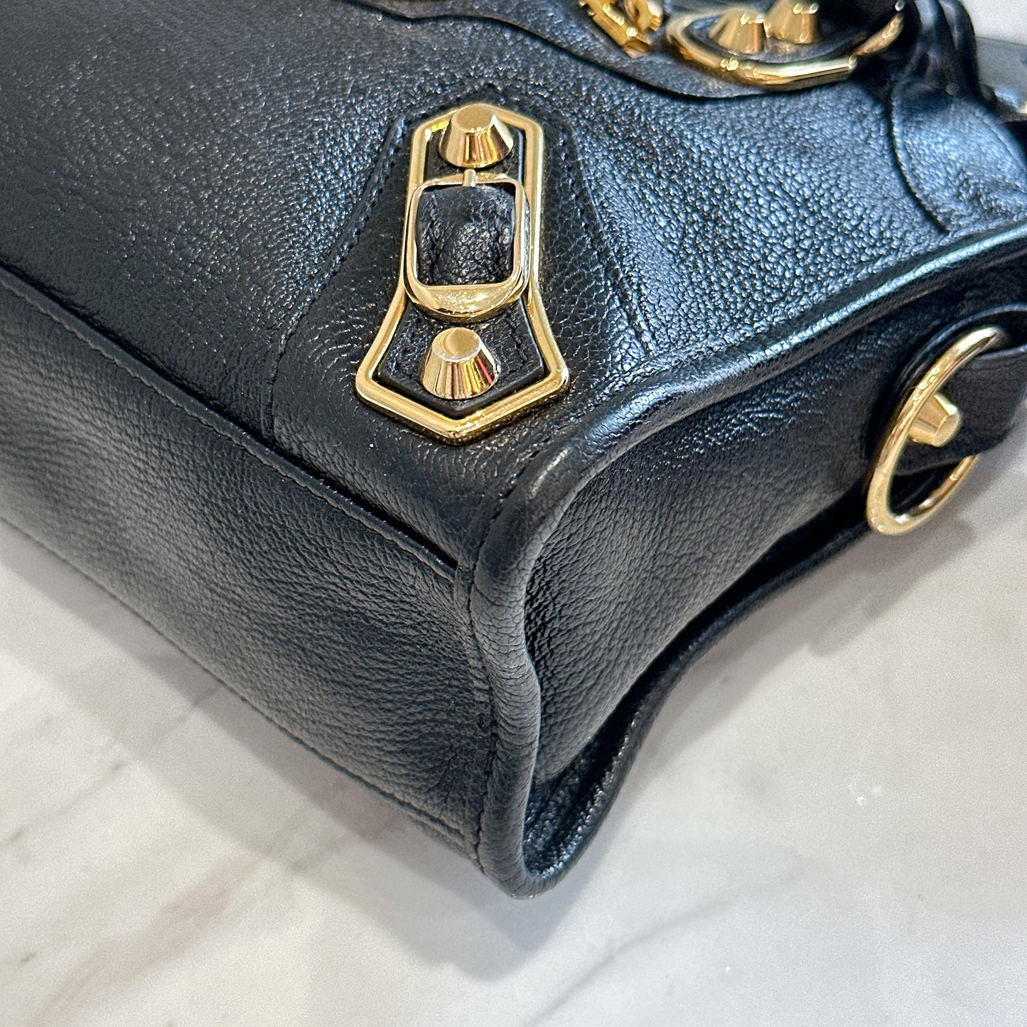Balenciaga Metallic Edge Mini City bag