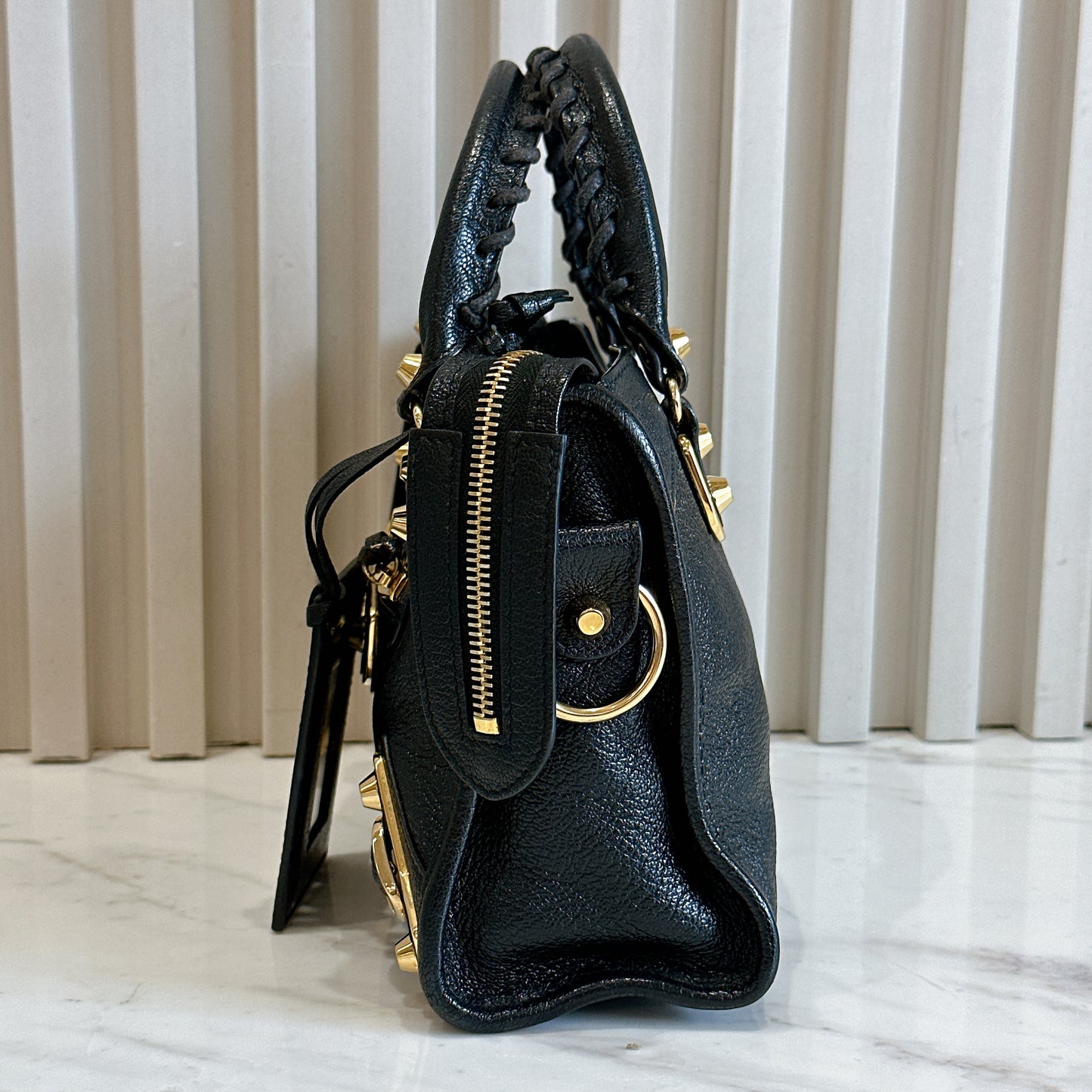 Balenciaga Metallic Edge Mini City bag