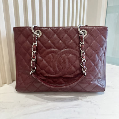 Chanel GST Cavier in Burgundy
