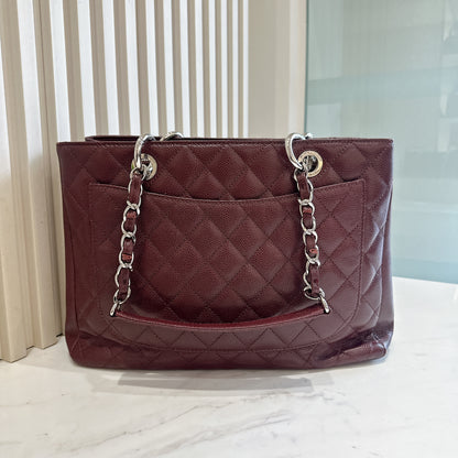 Chanel GST Cavier in Burgundy