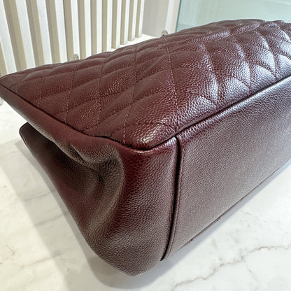 Chanel GST Cavier in Burgundy