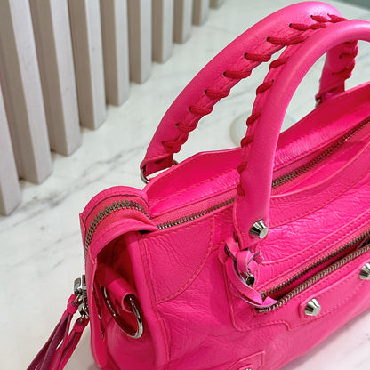 Balenciaga Classic City Mini Neon Pink