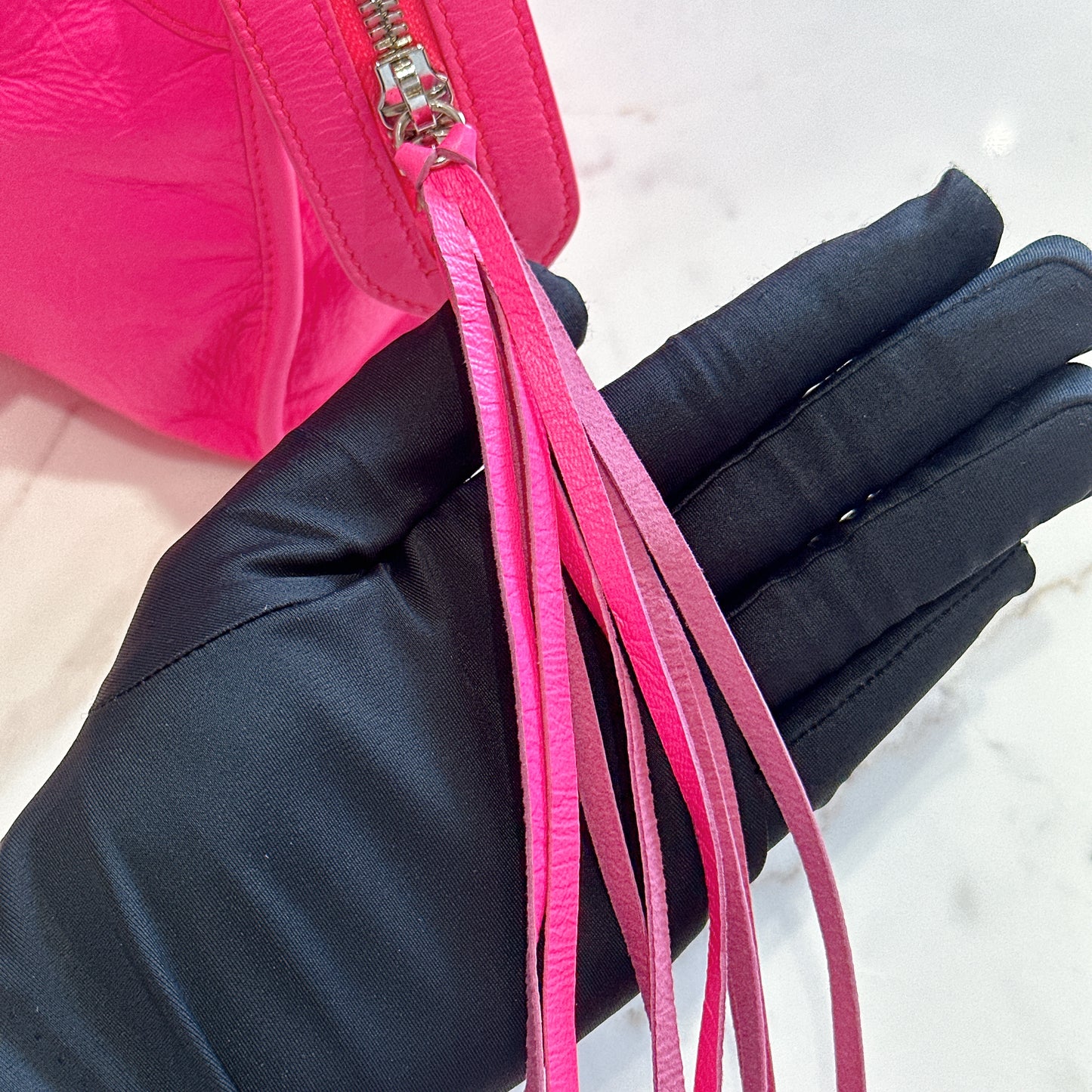 Balenciaga Classic City Mini Neon Pink