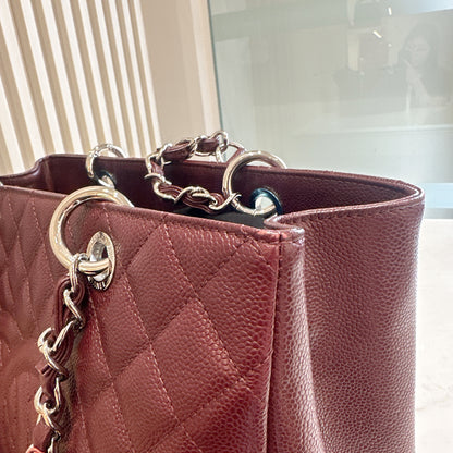Chanel GST Cavier in Burgundy