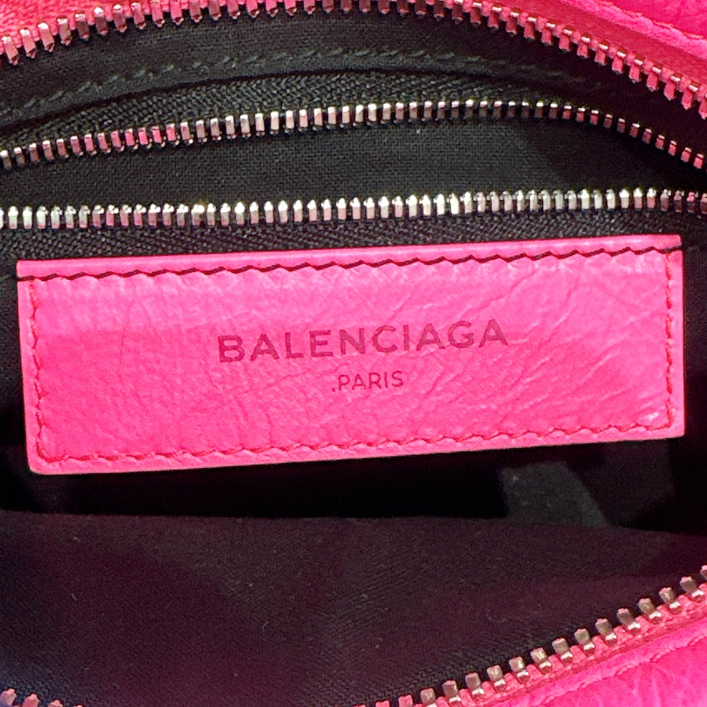 Balenciaga Classic City Mini Neon Pink