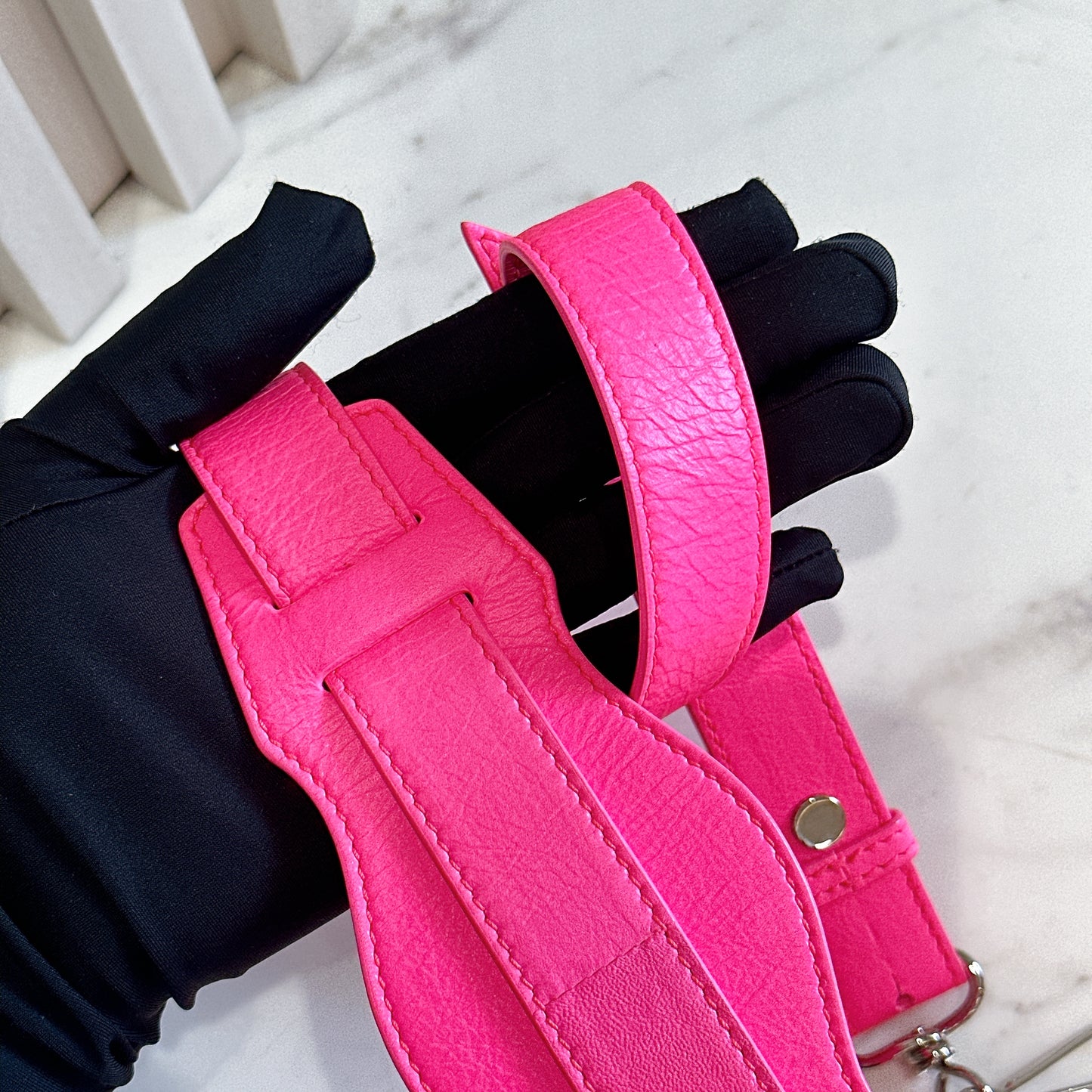Balenciaga Classic City Mini Neon Pink