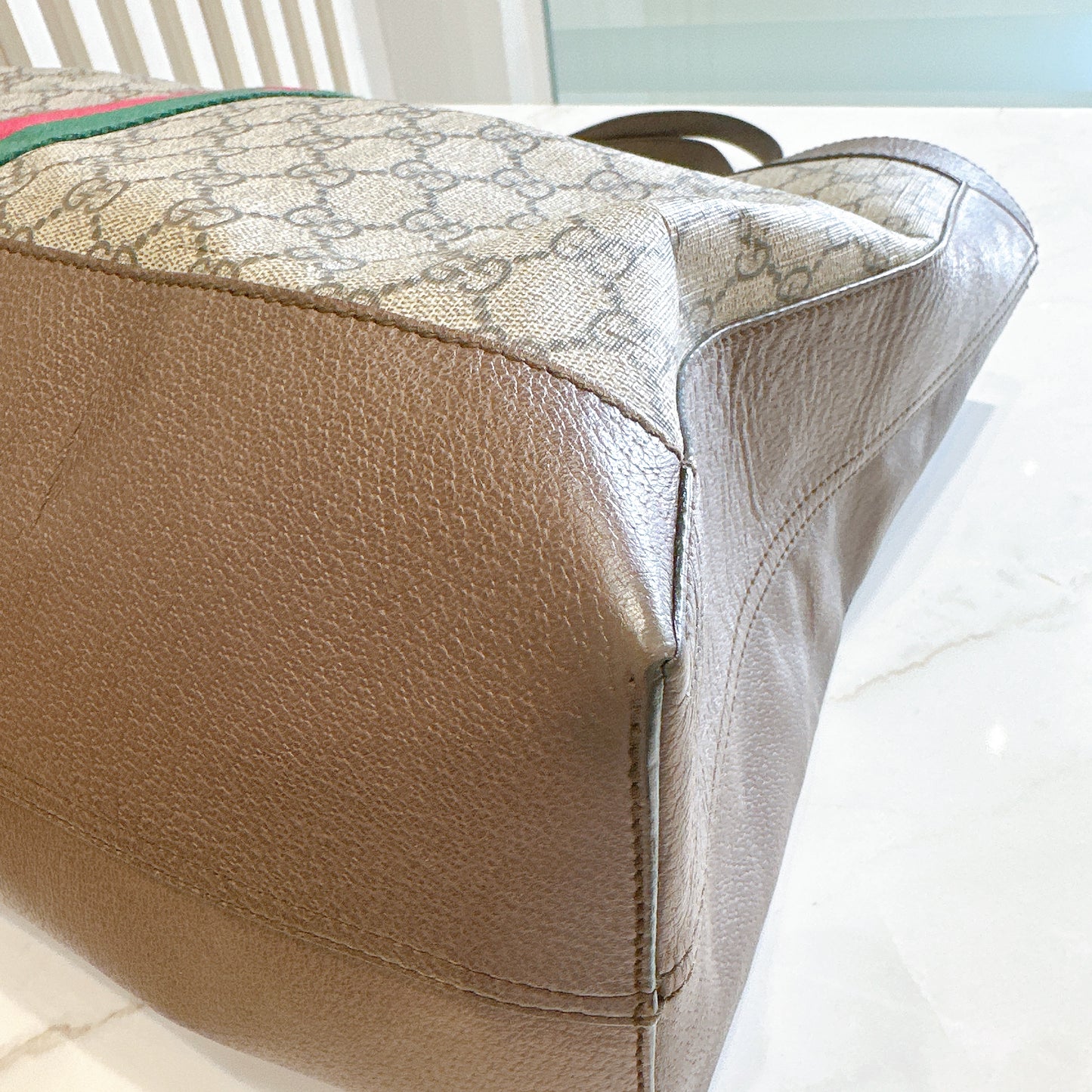 Gucci GG Supreme Ophidia Medium Soft Tote
