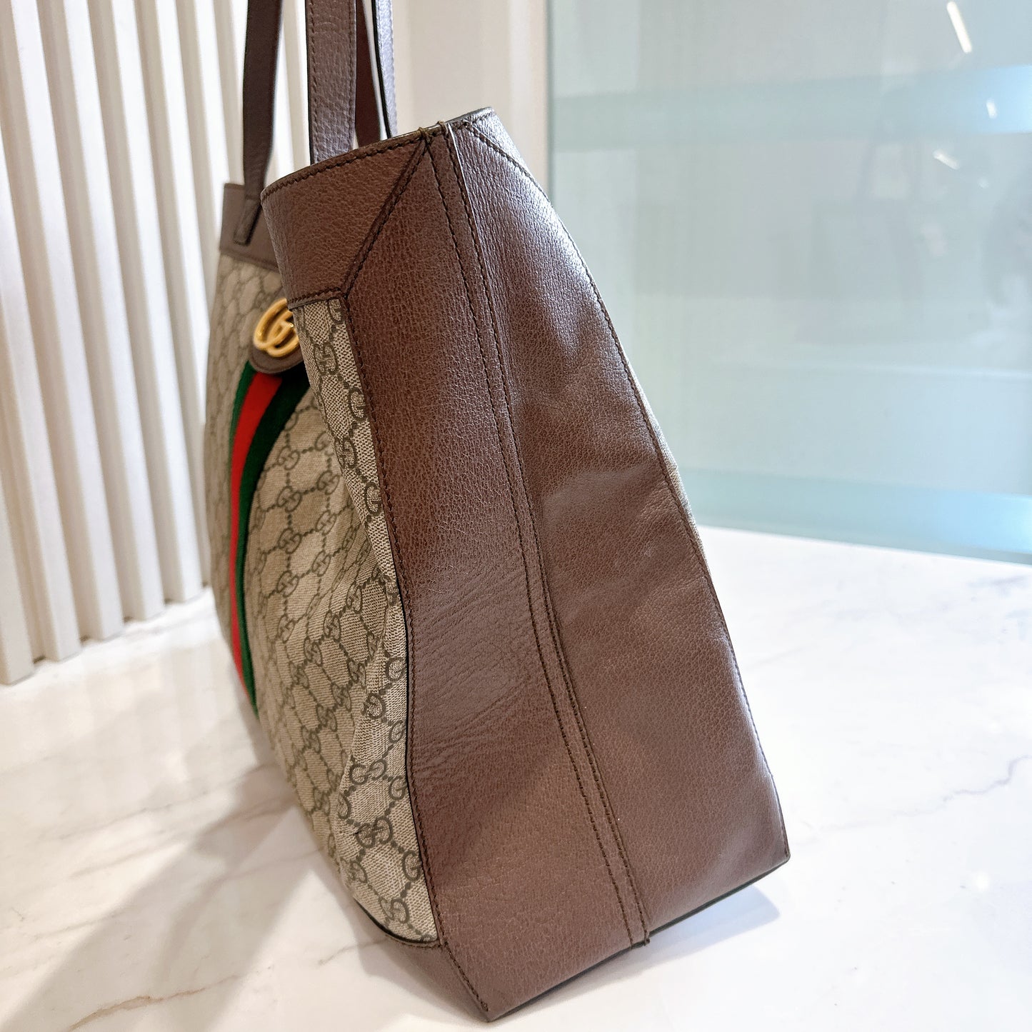 Gucci GG Supreme Ophidia Medium Soft Tote
