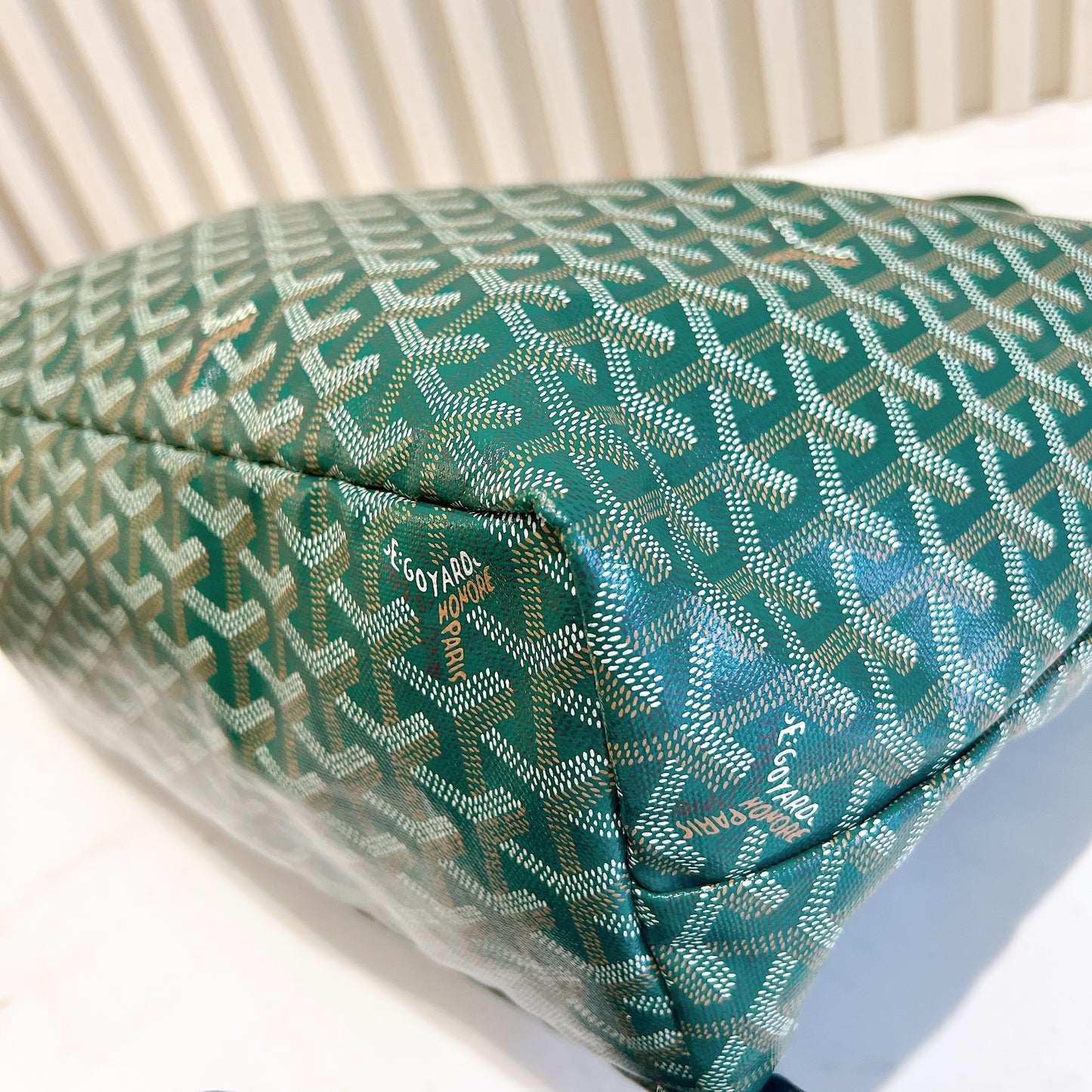 Goyard St Louis PM In Green