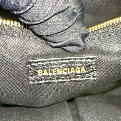 Balenciaga Classic City Small in Black Goatskin