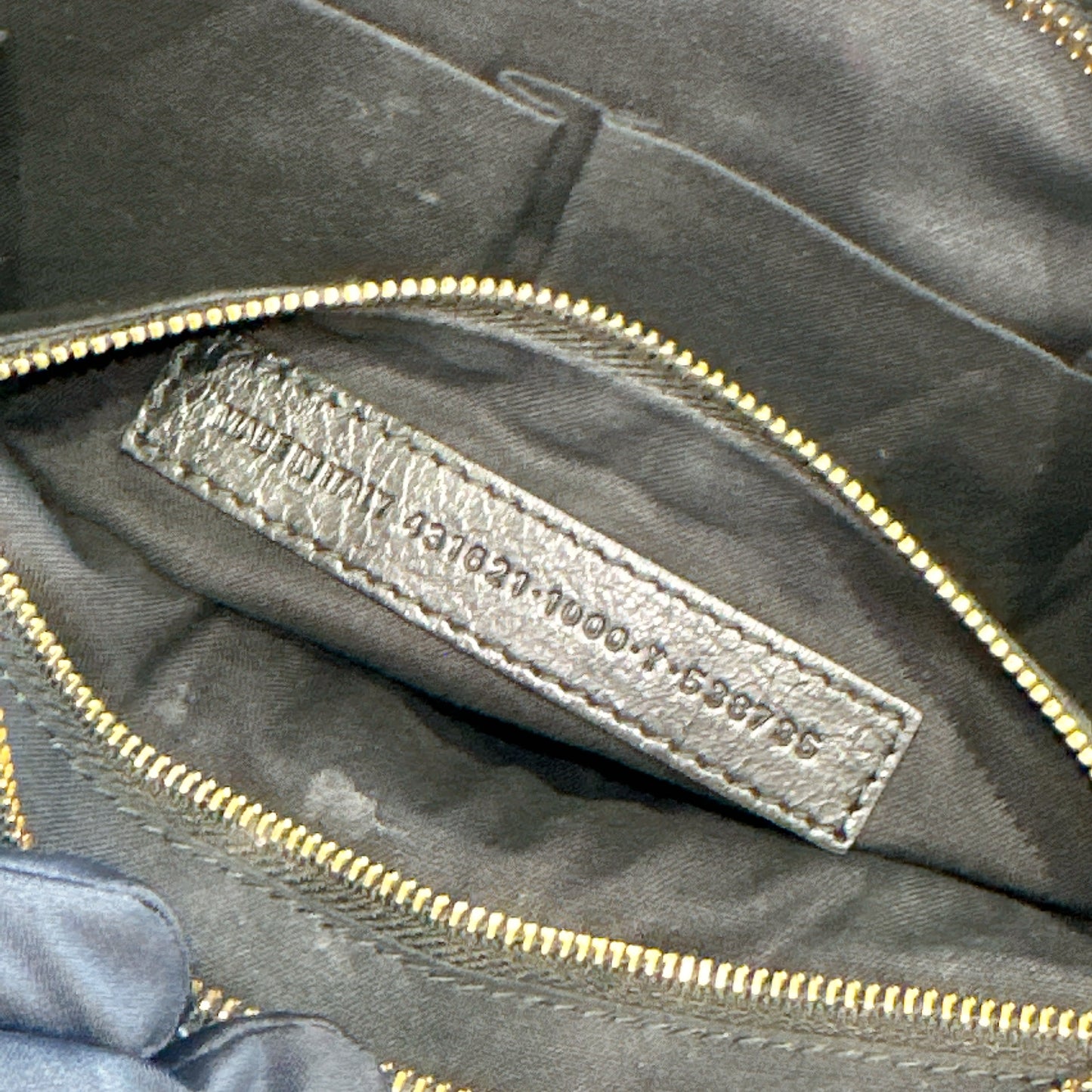 Balenciaga Classic City Small in Black Goatskin