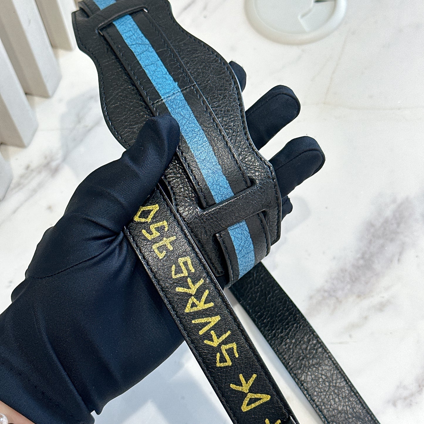 Balenciaga Classic City Small in Black Goatskin