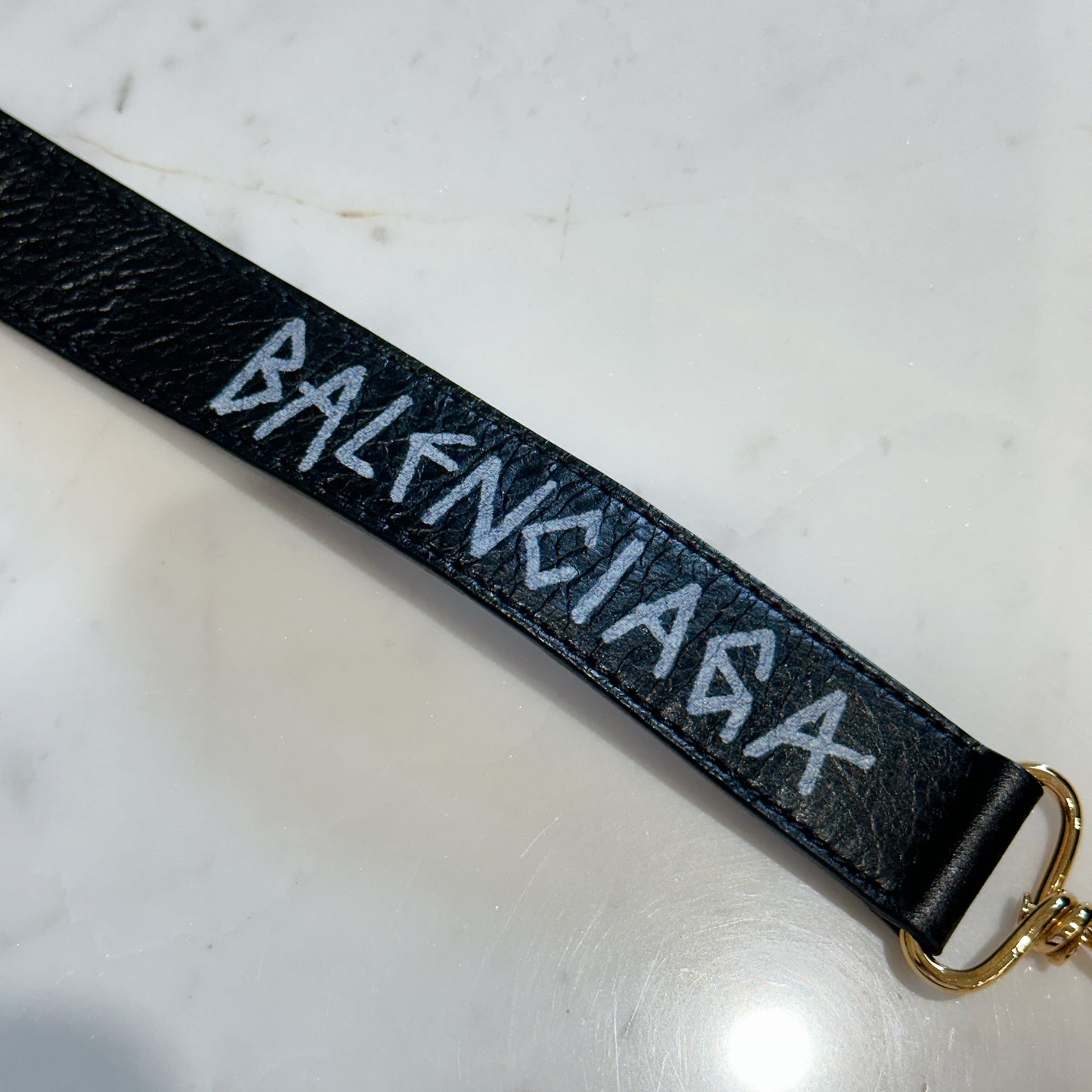 Balenciaga Classic City Small in Black Goatskin