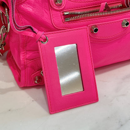 Balenciaga Classic City Mini Neon Pink