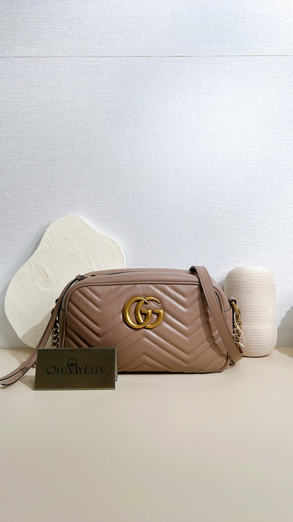 Gucci Camera Dusty Pink in Medium