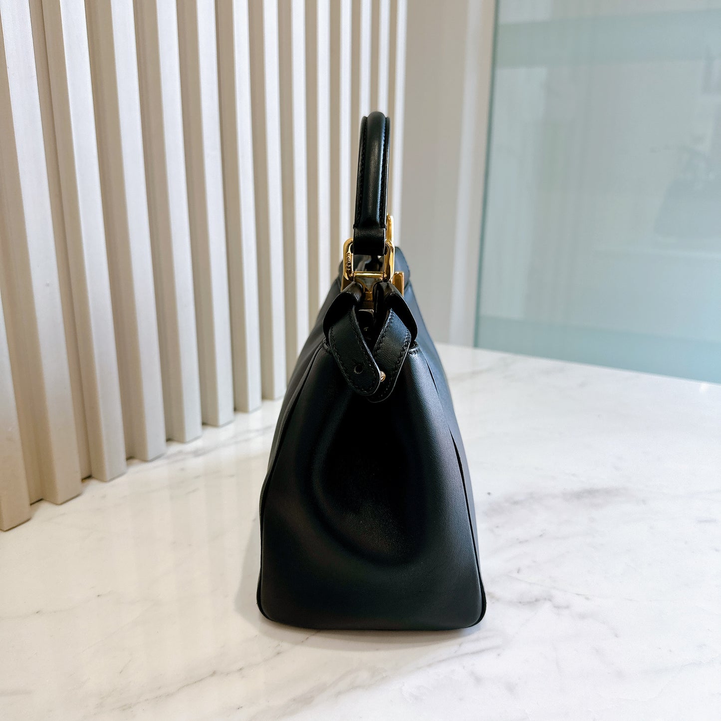 Fendi Mini Peekaboo in Black
