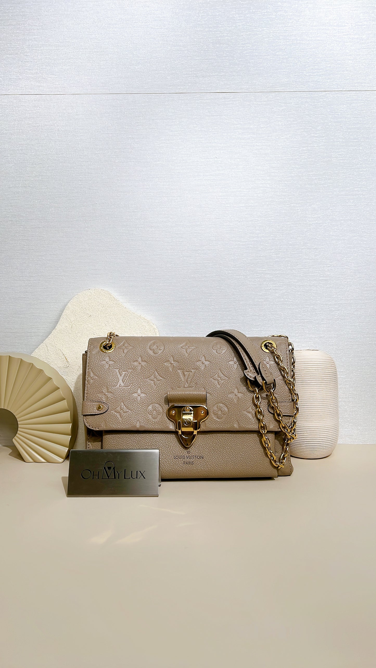 LV Vavin PM in Empreinte Tourterelle