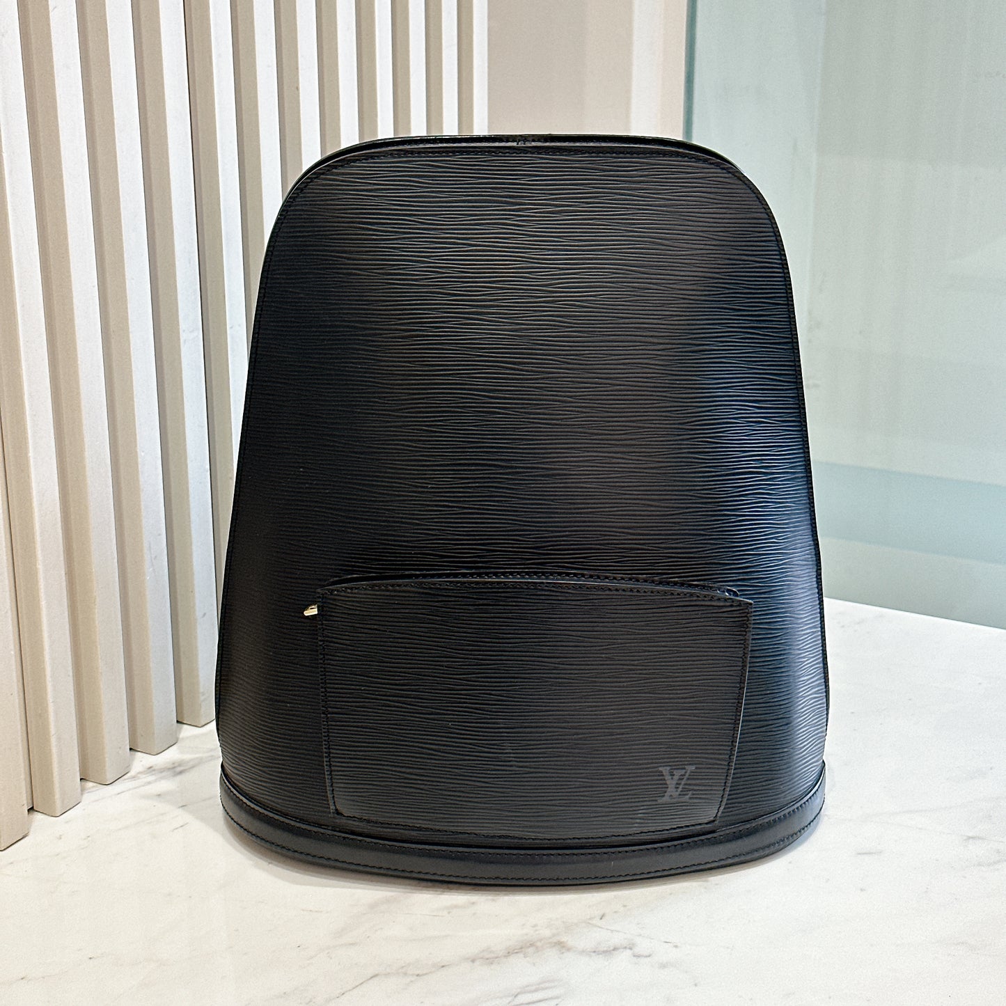 LV Gobelins Backpack in Black Epi