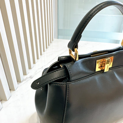 Fendi Mini Peekaboo in Black