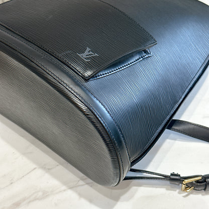LV Gobelins Backpack in Black Epi