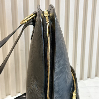 LV Gobelins Backpack in Black Epi